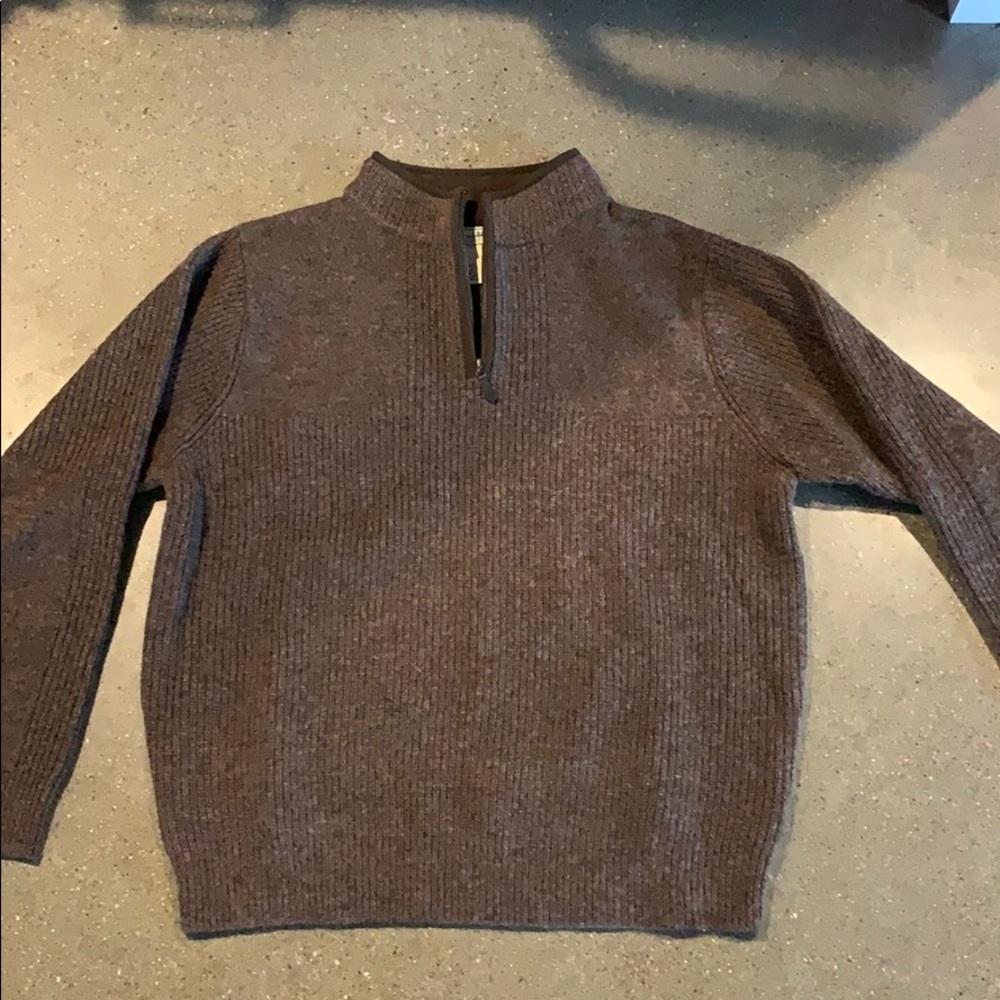 Men’s LL Bean 1/4 Zip Sweater